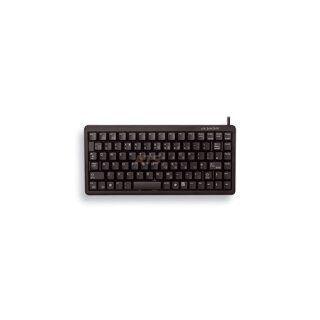 Cherry Ultra Kompakt Keyboard G84-4100LCMDE-2 schwarz
