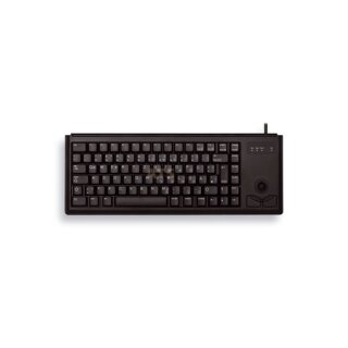 Cherry Compact Keyboard G84-4400LUBDE-2 schwarz