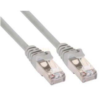 InLine® Patchkabel CAT5e SF/UTP RJ45 7.5m grau Retail