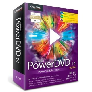 CyberLink PowerDVD 14 Ultra 1 PC Vollversion MiniBox