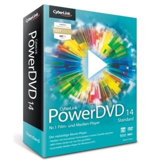 CyberLink PowerDVD 14 Standard 1 PC Vollversion MiniBox