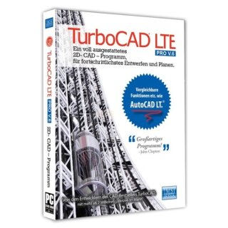 GK Planungssoftware TurboCAD LTE Pro V6 Vollversion MiniBox