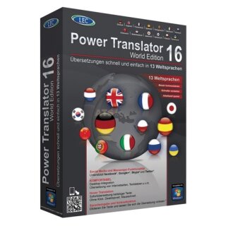 Avanquest Power Translator 16 World Edition Vollversion MiniBox