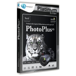 Avanquest Serif PhotoPlus X5 - Avanquest Platinum Edition Vollversion MiniBox