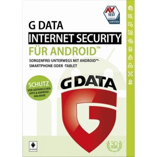 G Data Software Internet Security für Android 1 Gerät Vollversion ESD 1 Jahr für aktuelle Version 2017