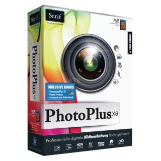 Serif PhotoPlus X6 Special Edition 1 PC Vollversion MiniBox