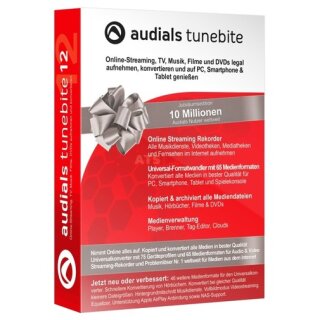 Audials Tunebite 12 1 PC Vollversion MiniBox