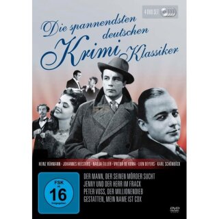 Black Hill Pictures Die spannendsten deutschen Krimi-Klassiker (4 DVDs)