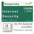 Kaspersky Internet Security Multi Device 5 Geräte...