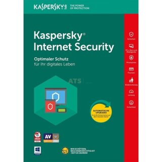 Kaspersky Internet Security 1 PC Vollversion EFS PKC 1 Jahr für aktuelle Version 2018