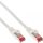 InLine® Patchkabel CAT6 S/FTP RJ45 5m weiß Retail 250MHz, PVC, CCA