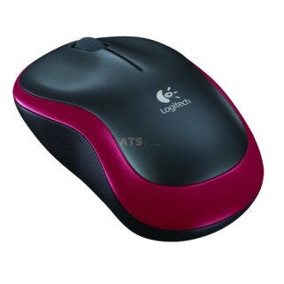 Logitech Wireless Mouse M185 red