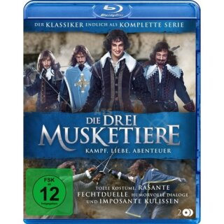Black Hill Pictures Die Drei Musketiere - Kampf, Liebe, Abenteuer (2 Blu-rays)