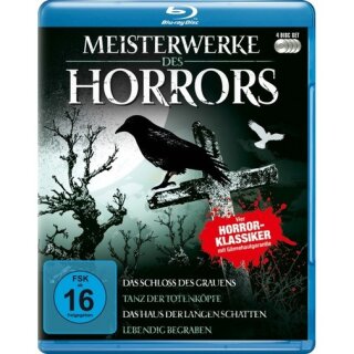 Black Hill Pictures Meisterwerke des Horrors (4 Blu-rays)