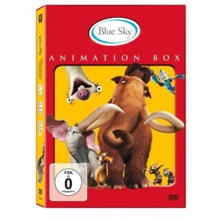 20th Century Fox Blue Sky Animation Box Ice Age 1-3, Robots, Horton hört ein Hu!