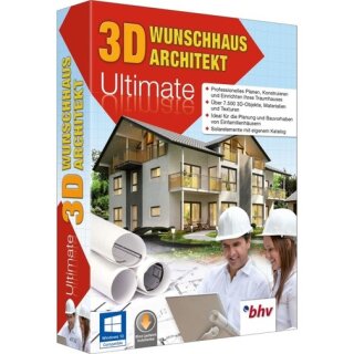 BHV 3D Wunschhaus Architekt 9 Ultimate Vollversion MiniBox