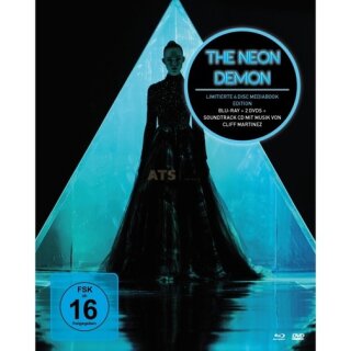 KochMedia The Neon Demon (Mediabook, 1 Blu-ray und 2 DVDs + Soundtrack