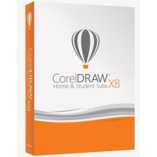 Corel CorelDRAW Home & Student Suite X8 (FR/NL) 3 PCs Vollversion MiniBox