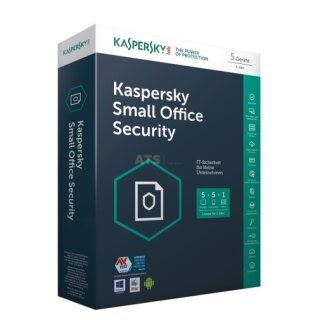 Kaspersky Small Office Security 1 Fileserver + 5 Workstations Vollversion MiniBox