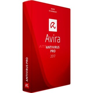 Avira Antivirus Pro 2017 3 PCs Vollversion ESD 1 Jahr inkl. Update 2018* ( Download )