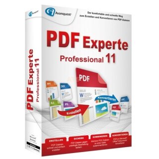 Avanquest PDF Experte 11 Professional Vollversion MiniBox