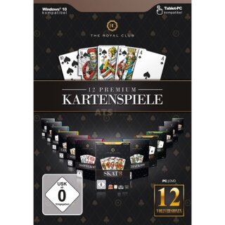 Rokapublish The Royal Club - 12 Premiumkartenspiele (PC)