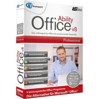 Ability Office 8 Professional Vollversion MiniBox