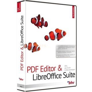 BHV PDF Editor & LibreOffice Suite Vollversion DVD-Box