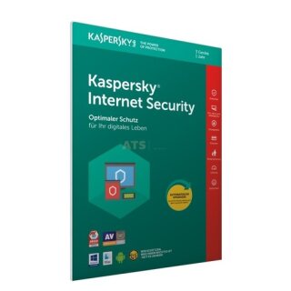 Kaspersky Internet Security 2018 (FFP) 3 Geräte Vollversion PKC 1 Jahr ( Code in a Box )