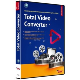 BHV Total Video Converter Vollversion DVD-Box