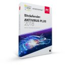 Bitdefender Antivirus Plus 3 PCs Vollversion EFS PKC 1 Jahr