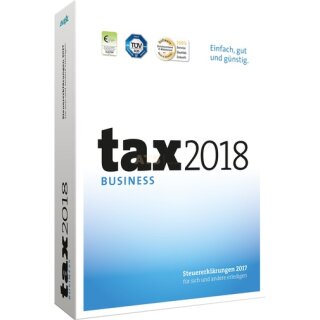Buhl Tax 2018 Business 5 PCs Vollversion MiniBox (für Steuerjahr 2017)