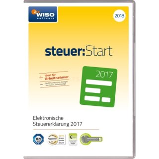Buhl Wiso steuer: Start 2018 1 PC Vollversion DVD-Box (für Steuerjahr 2017)