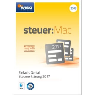 Buhl Wiso steuer: MAC 2018 1 Benutzer Vollversion GreenIT (für Steuerjahr 2017)