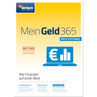Buhl WISO Mein Geld 365 Professional Jahresversion 2018 1 Benutzer Vollversion ESD 1 Jahr