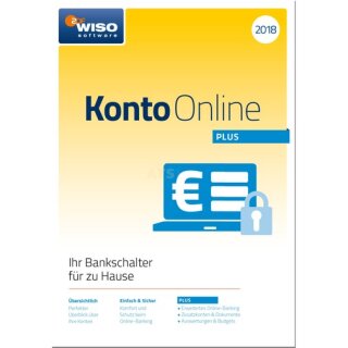 Buhl WISO Konto Online PLUS 2018 1 Benutzer Vollversion EFS PKC