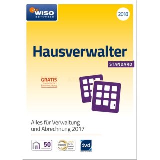 Buhl Wiso Hausverwalter 2018 Standard 1 Benutzer Vollversion ESD (für Steuerjahr 2017)