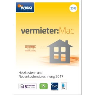 Buhl Wiso Vermieter: MAC 2018 1 Benutzer Vollversion FFP (für Steuerjahr 2017)