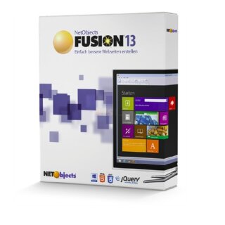 NetObjects Fusion 13 1 Benutzer Vollversion EFS DVD - CSS HTML Bearbeitung