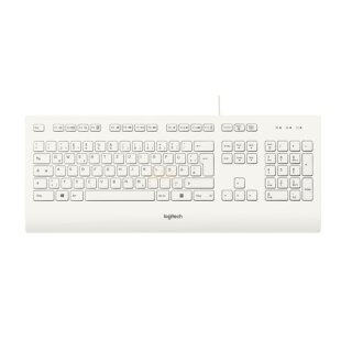 Logitech Keyboard K280e white for Business USB